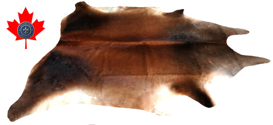 200106- Cowhide Rug Tapis Peau de Vache SUPER BIG SIZE XXXL - Collection Quebecuir Premium
