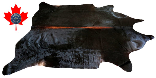 200112- Cowhide Rug Tapis Peau de Vache SUPER BIG SIZE XXXL - Collection Quebecuir Premium