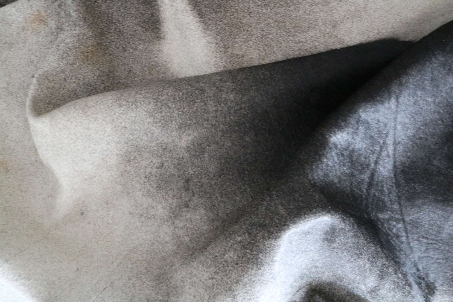100303- SUPER BIG  SIZE XXXL GREY EXOTIQUE  Cowhide Rug - Quebecuir Premium Collection