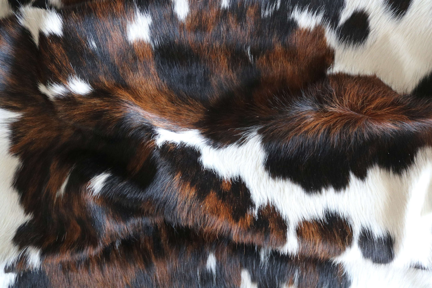 100304 - TRICOLOR  Cowhide Rug XL - Quebecuir Premium Collection