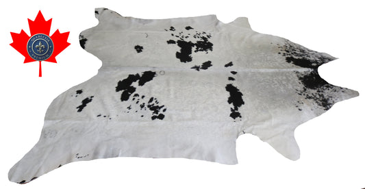 200127- Cowhide Rug Tapis Peau de Vache SUPER BIG SIZE XXXL - Collection Quebecuir Premium