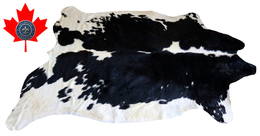 200130- Cowhide Rug Tapis Peau de Vache - Collection Quebecuir Premium