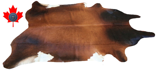 200132- Cowhide Rug Tapis Peau de Vache SUPER BIG SIZE XXXL - Collection Quebecuir Premium