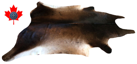 200134- Cowhide Rug Tapis Peau de Vache SUPER BIG SIZE XXXL - Collection Quebecuir Premium