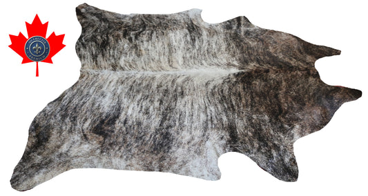 200136- Cowhide Rug Tapis Peau de Vache SUPER BIG SIZE XXXL - Collection Quebecuir Premium