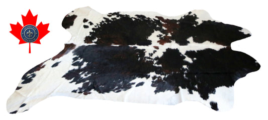 200148- Cowhide Rug Tapis Peau de Vache SUPER BIG SIZE XXXL - Collection Quebecuir Premium