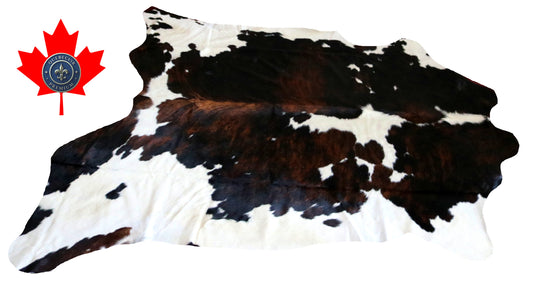 200149- Cowhide Rug Tapis Peau de Vache SUPER BIG SIZE XXXL - Collection Quebecuir Premium