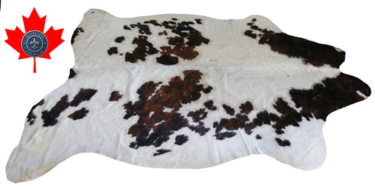 200153- Cowhide Rug Tapis Peau de Vache SUPER BIG SIZE XXXL - Collection Quebecuir Premium