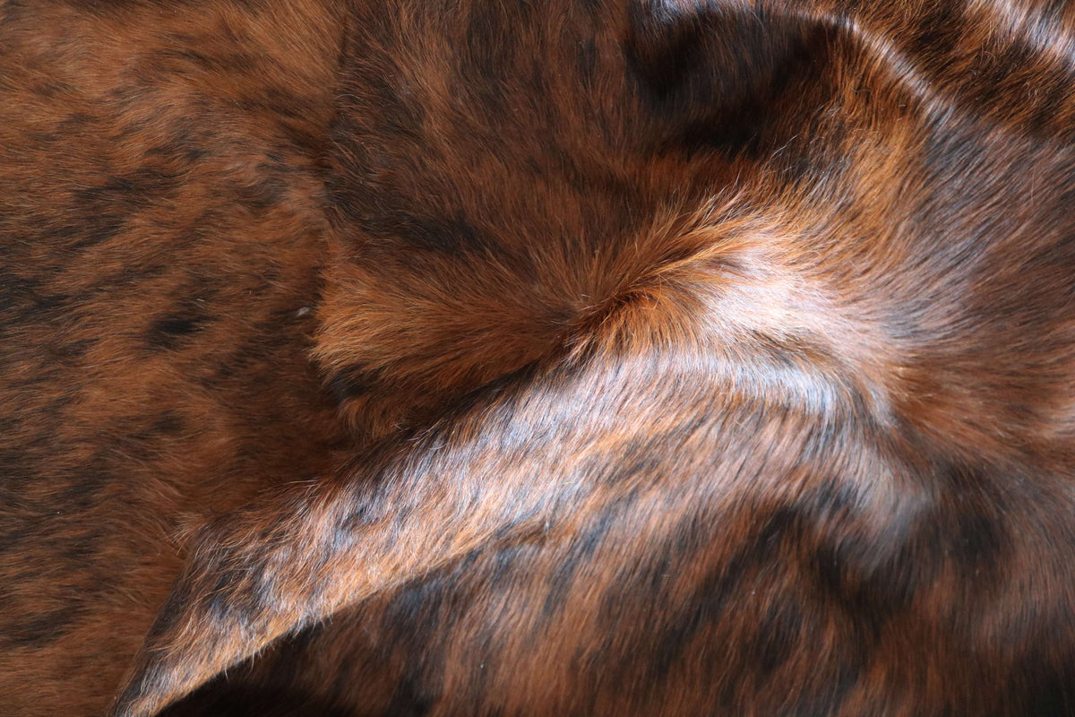 100327- TRICOLOR   Cowhide Rug - Quebecuir Premium Collection
