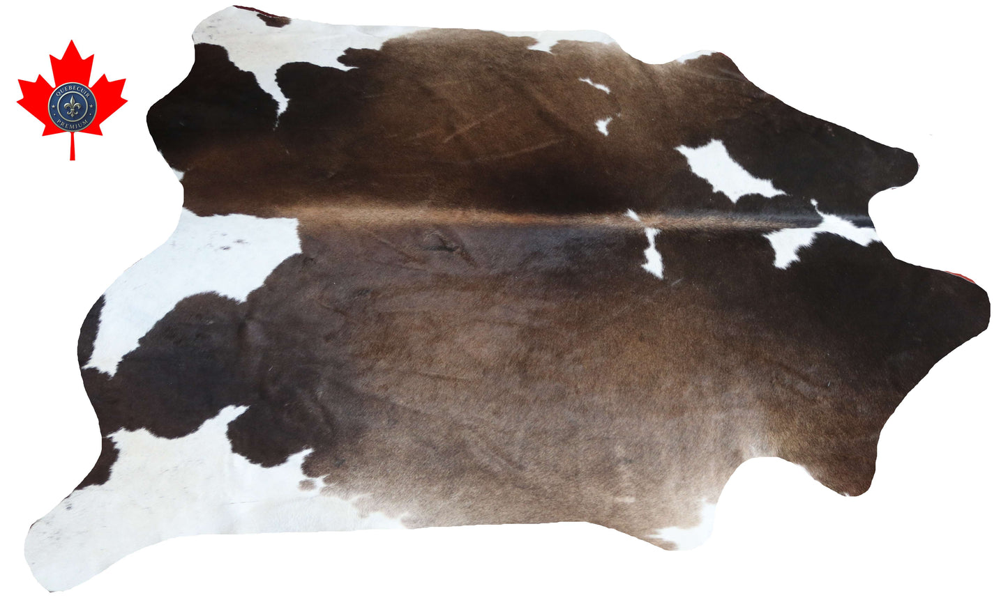 100330-  TRICOLOR  Cowhide Rug - Quebecuir Premium Collection