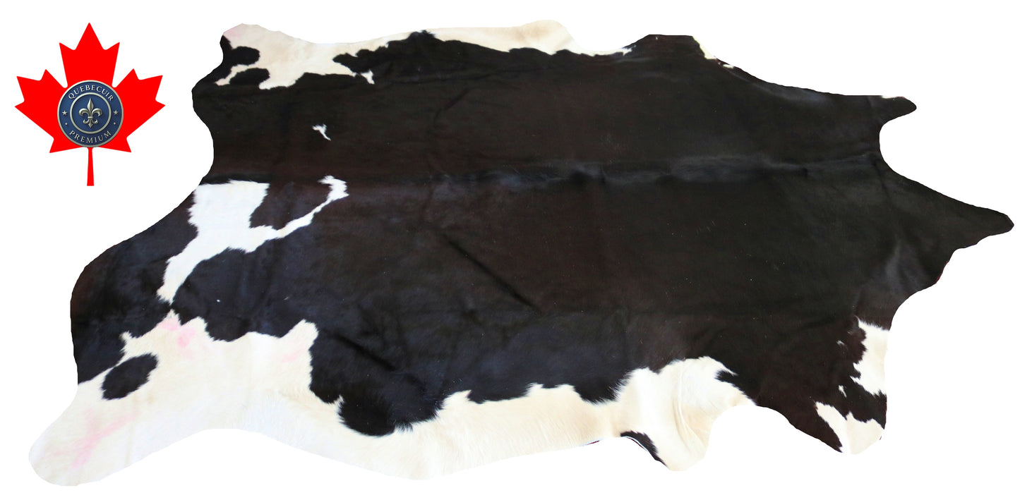 200174- Cowhide Rug Tapis Peau de Vache SUPER BIG SIZE XXXL - Collection Quebecuir Premium
