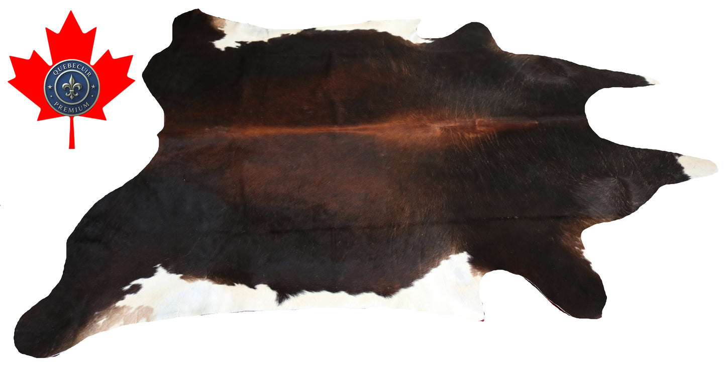 200178- Cowhide Rug Tapis Peau de Vache SUPER BIG SIZE XXXL - Collection Quebecuir Premium