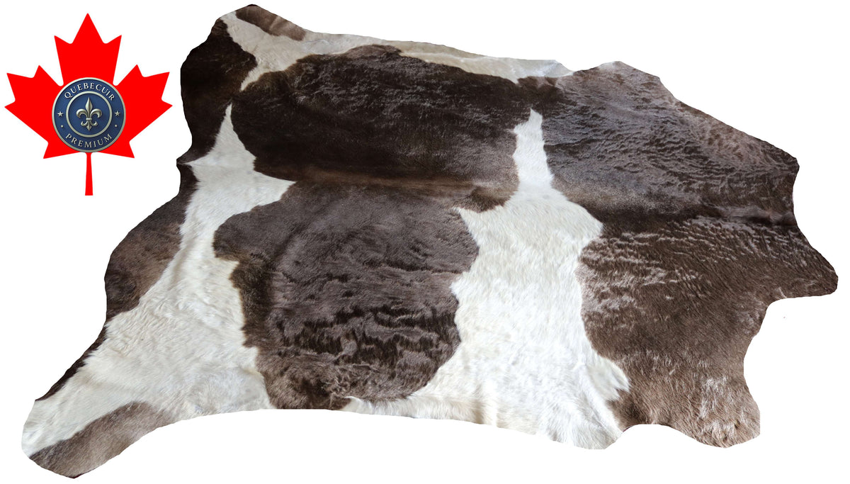 100340- SUPER BIG  SIZE XXXL TRICOLOR   Cowhide Rug - Quebecuir Premium Collection