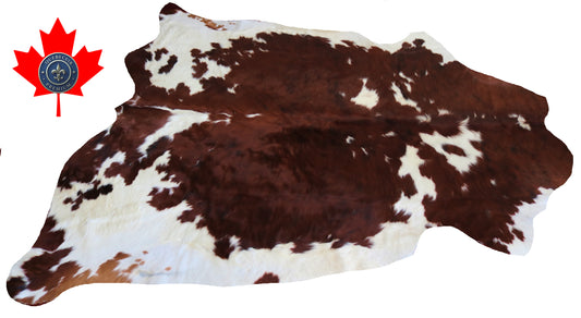 200181- Cowhide Rug Tapis Peau de Vache SUPER BIG SIZE XXXL - Collection Quebecuir Premium