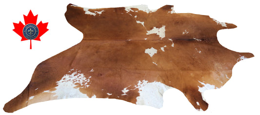 200183- Cowhide Rug Tapis Peau de Vache SUPER BIG SIZE XXXL - Collection Quebecuir Premium