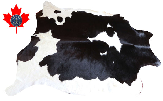 100342- TRICOLOR   Cowhide Rug - Quebecuir Premium Collection