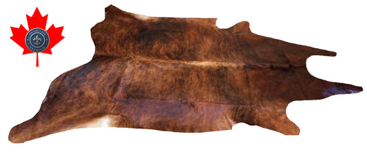 200187- Cowhide Rug Tapis Peau de Vache SUPER BIG SIZE XXXL - Collection Quebecuir Premium