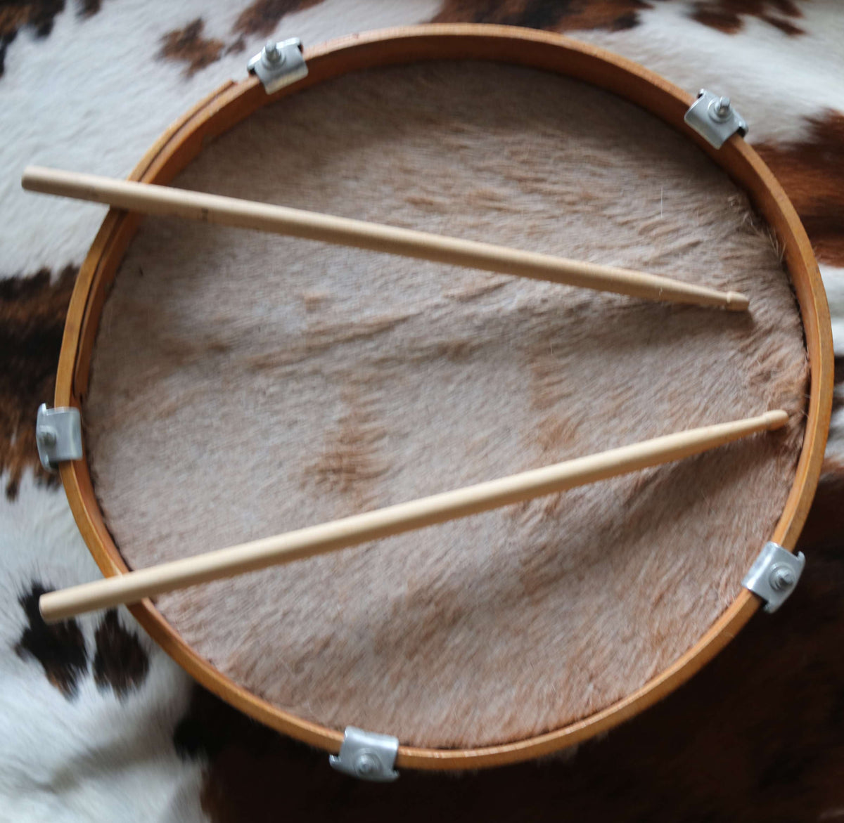 100345 16" Cowhide Drum Bombo Leguero - Tambour en peau de vache Bombo Leguero