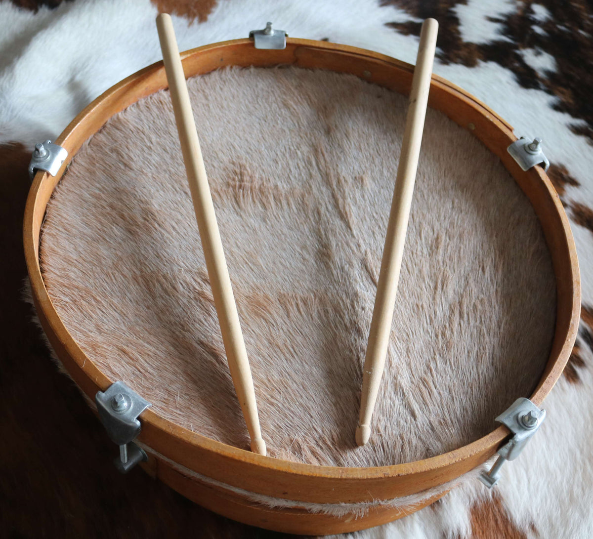 100345 16" Cowhide Drum Bombo Leguero - Tambour en peau de vache Bombo Leguero
