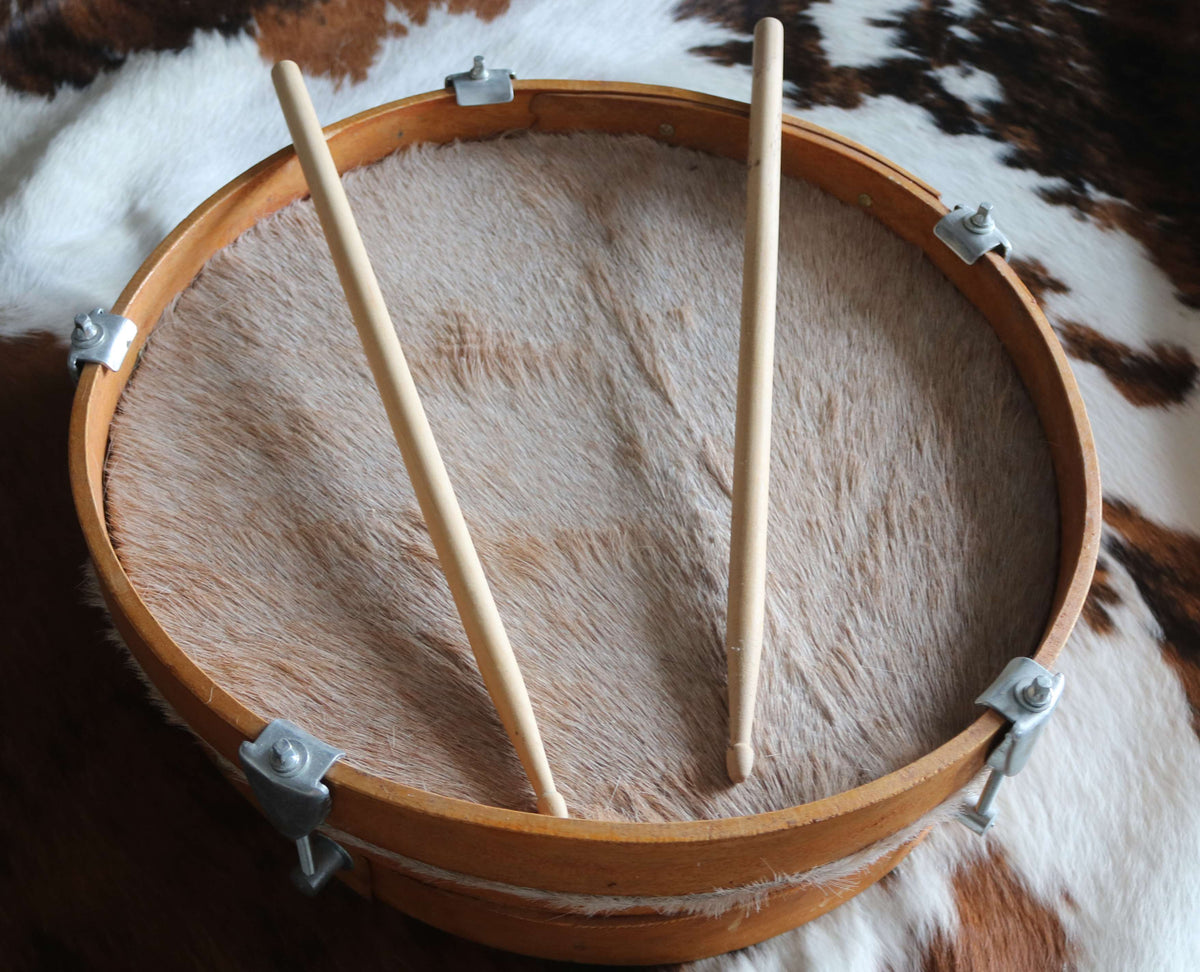 100345 16" Cowhide Drum Bombo Leguero - Tambour en peau de vache Bombo Leguero
