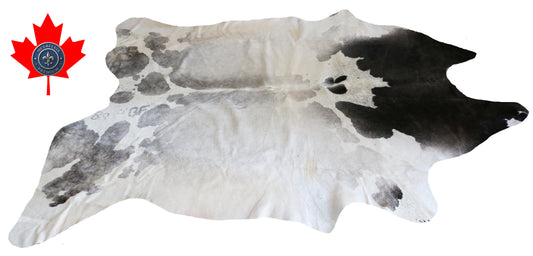 200194- Cowhide Rug Tapis Peau de Vache SUPER BIG SIZE XXXL - Collection Quebecuir Premium