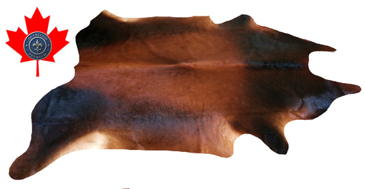200195- Cowhide Rug Tapis Peau de Vache SUPER BIG SIZE XXXL - Collection Quebecuir Premium