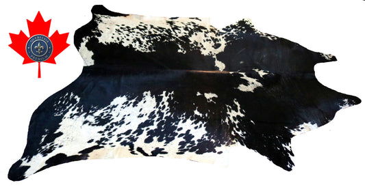 200196- Cowhide Rug Tapis Peau de Vache SUPER BIG SIZE XXXL - Collection Quebecuir Premium
