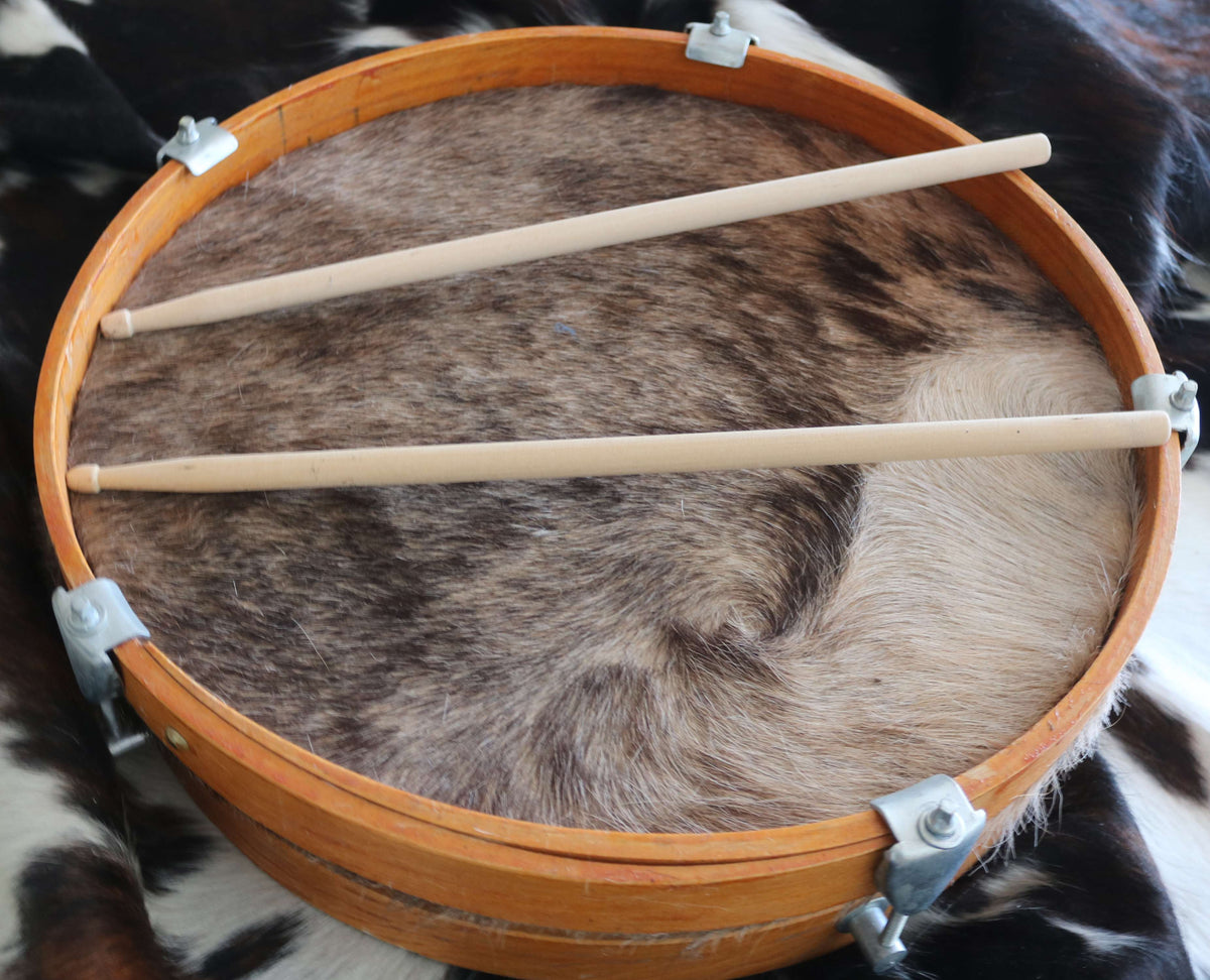 100350 16" Cowhide Drum Bombo Leguero - Tambour en peau de vache Bombo Leguero