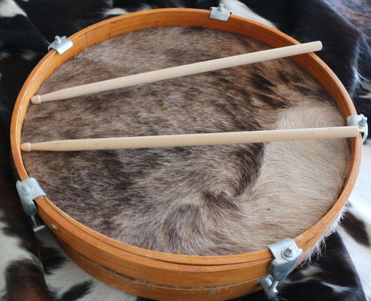 100350 16" Cowhide Drum Bombo Leguero - Tambour en peau de vache Bombo Leguero