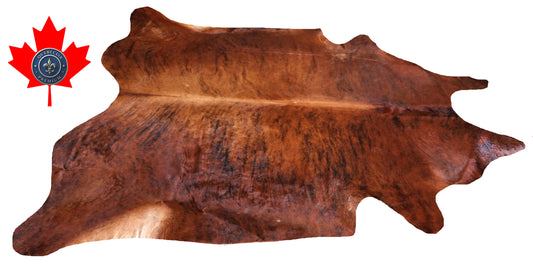 200205- Cowhide Rug Tapis Peau de Vache SUPER BIG SIZE XXXL - Collection Quebecuir Premium