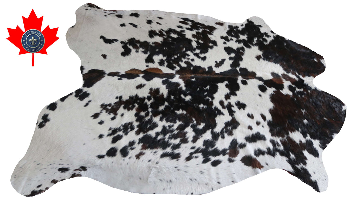 200679-   SIZE XXL TRICOLOR   Cowhide Rug - Quebecuir Premium Collection