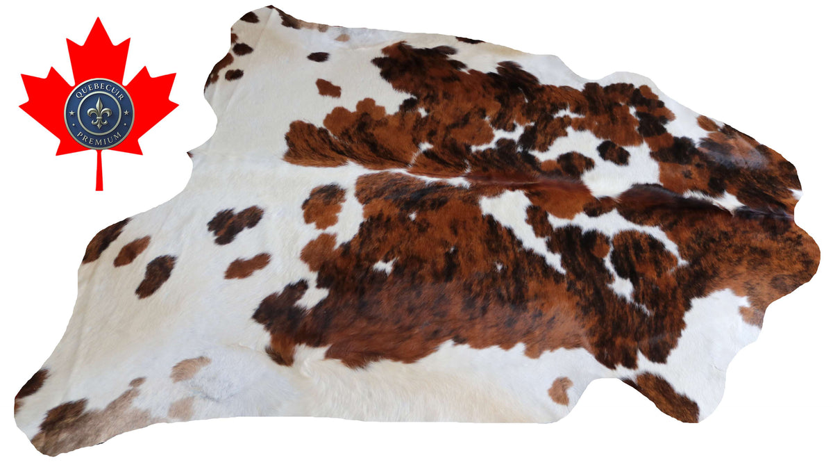 200680-   SIZE XXL TRICOLOR   Cowhide Rug - Quebecuir Premium Collection