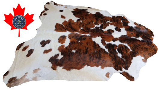 200680-   SIZE XXL TRICOLOR   Cowhide Rug - Quebecuir Premium Collection