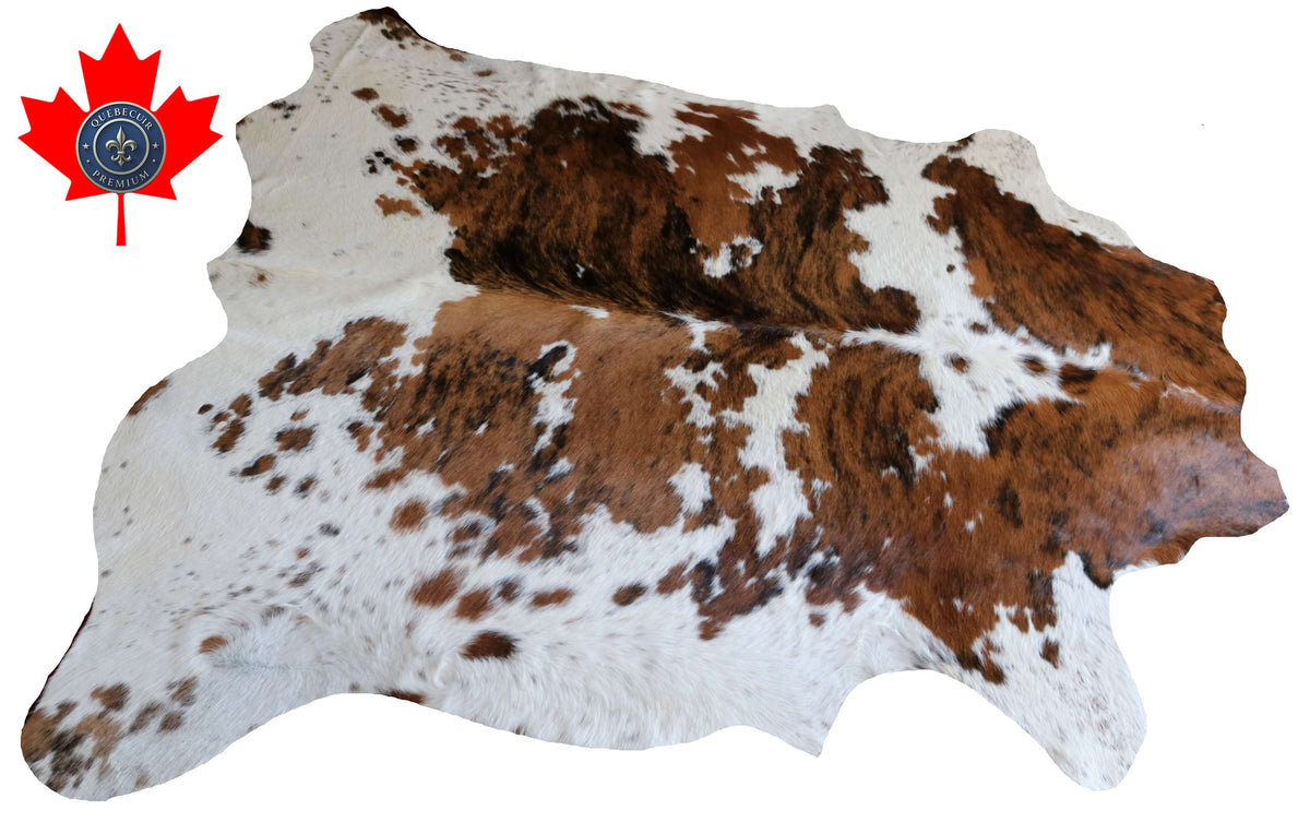 200694-   SIZE XXL TRICOLOR   Cowhide Rug - Quebecuir Premium Collection