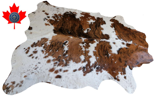 200694-   SIZE XXL TRICOLOR   Cowhide Rug - Quebecuir Premium Collection