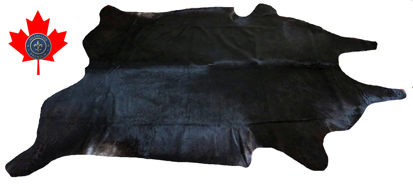 200227- Cowhide Rug Tapis Peau de Vache SUPER BIG SIZE XXXL - Collection Quebecuir Premium