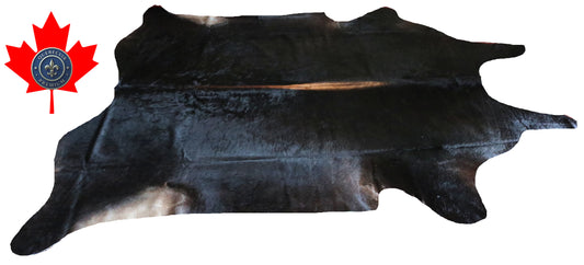 200228- Cowhide Rug Tapis Peau de Vache SUPER BIG SIZE XXXL - Collection Quebecuir Premium