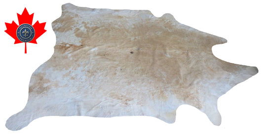 200257- Cowhide Rug Tapis Peau de Vache SUPER BIG SIZE XXXL - Collection Quebecuir Premium