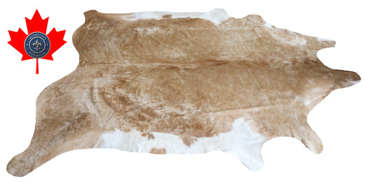 200267- Cowhide Rug Tapis Peau de Vache SUPER BIG SIZE XXXL - Collection Quebecuir Premium