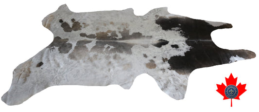 200270- Cowhide Rug Tapis Peau de Vache SUPER BIG SIZE XXXL - Collection Quebecuir Premium