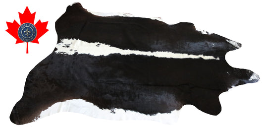 200272- Cowhide Rug Tapis Peau de Vache SUPER BIG SIZE XXXL - Collection Quebecuir Premium