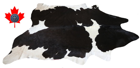 200274- Cowhide Rug Tapis Peau de Vache SUPER BIG SIZE XXXL - Collection Quebecuir Premium