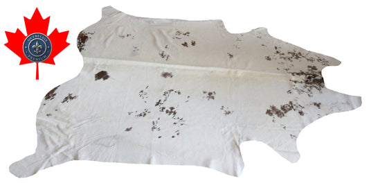 200276- Cowhide Rug Tapis Peau de Vache SUPER BIG SIZE XXXL - Collection Quebecuir Premium