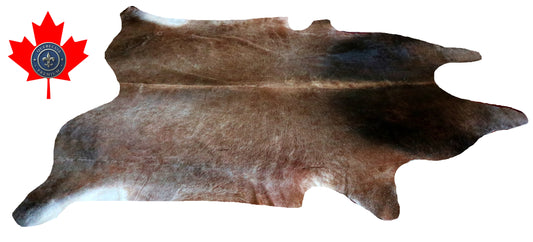 200277- Cowhide Rug Tapis Peau de Vache SUPER BIG SIZE XXXL - Collection Quebecuir Premium