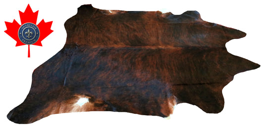 200284- Cowhide Rug Tapis Peau de Vache SUPER BIG SIZE XXXL - Collection Quebecuir Premium