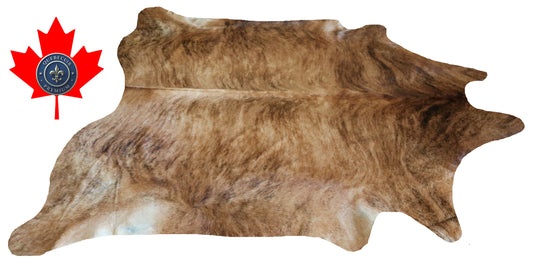 200285- Cowhide Rug Tapis Peau de Vache SUPER BIG SIZE XXXL - Collection Quebecuir Premium