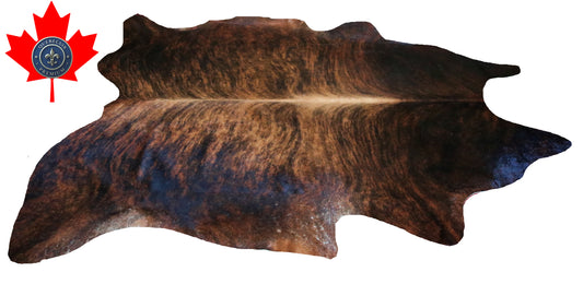 200286- Cowhide Rug Tapis Peau de Vache SUPER BIG SIZE XXXL - Collection Quebecuir Premium