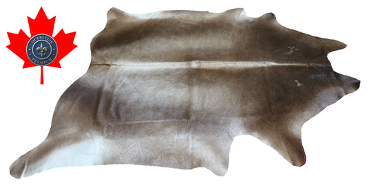 200287- Cowhide Rug Tapis Peau de Vache SUPER BIG SIZE XXXL - Collection Quebecuir Premium