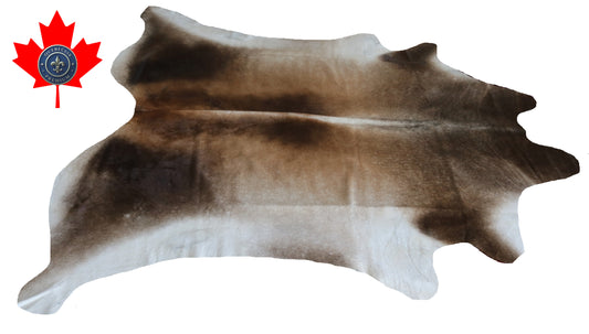 200296- Cowhide Rug Tapis Peau de Vache SUPER BIG SIZE XXXL - Collection Quebecuir Premium