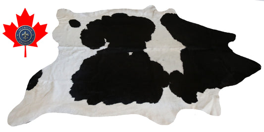 200308- Cowhide Rug Tapis Peau de Vache SUPER BIG SIZE XXXL - Collection Quebecuir Premium